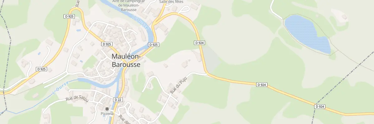 Plan du 5070 Le Village à Mauléon-Barousse