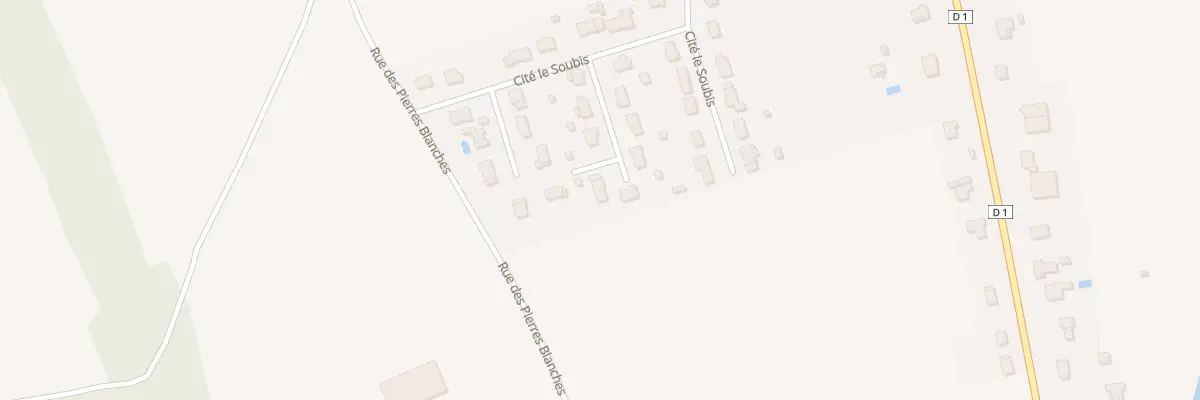 Plan du 30 Cité Le Soubis à Bonneuil-Matours
