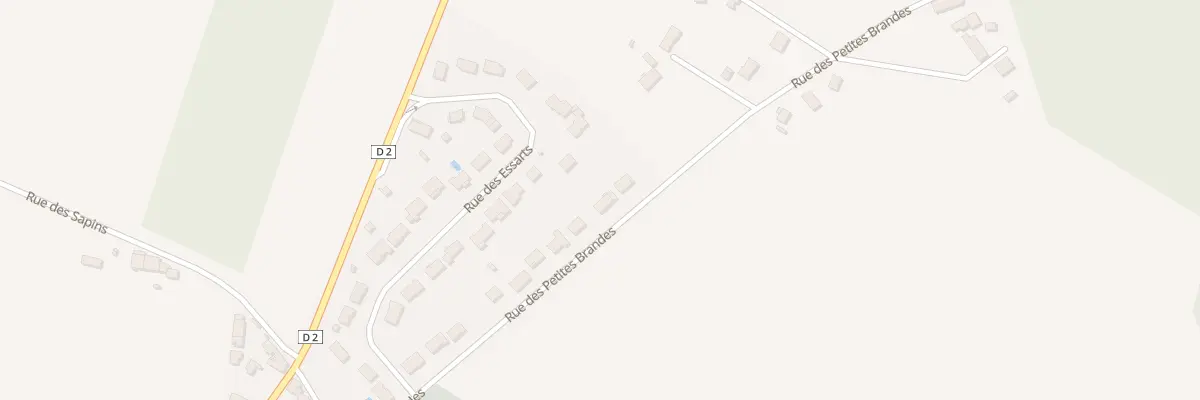 Plan du 41 Rue des Petites Brandes à Tercé