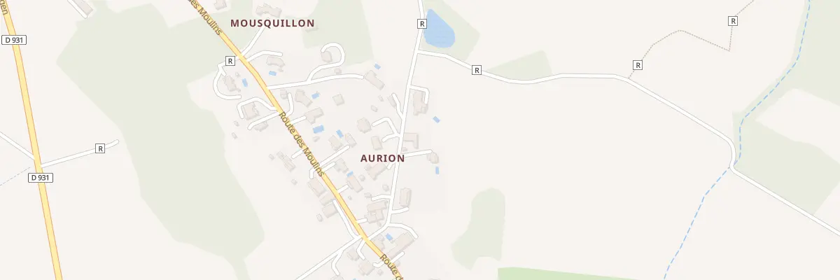 Plan du 8 Imp d’Aurion à Aubiac
