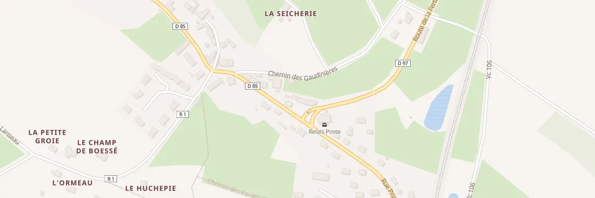 Plan du 57 Rue Principale à Boëssé-le-Sec