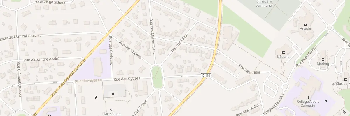 Plan du 2 Rue des Lilas à Port-Jérôme-sur-Seine
