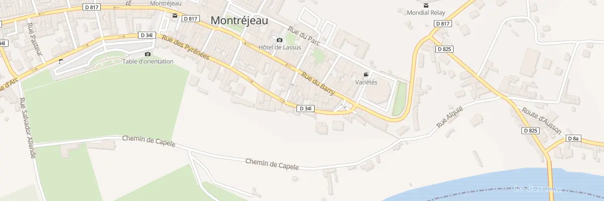 Plan du 16 Rue des Pyrénées à Montréjeau