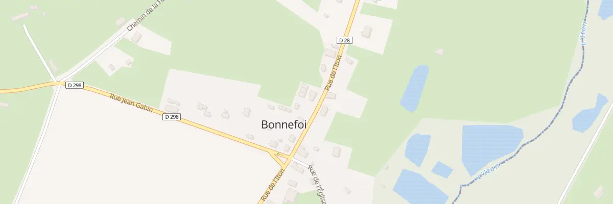 Plan du 17 Le Bourg à Bonnefoi