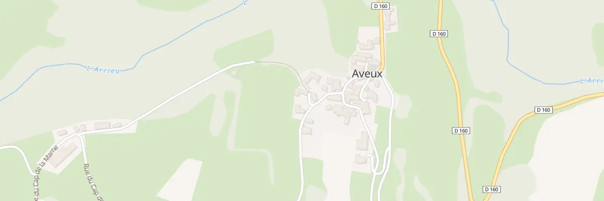 Plan du 2 Rue du Cap de la Marne à Aveux