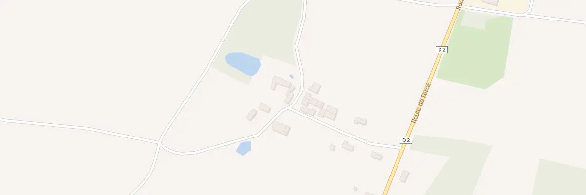 Plan du 8 Che de Siars à Pouillé