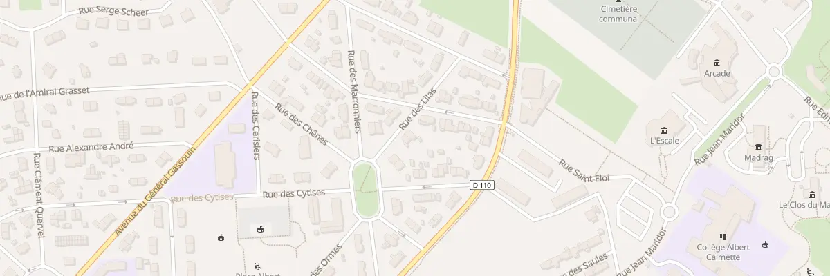 Plan du 4 Rue des Lilas à Port-Jérôme-sur-Seine