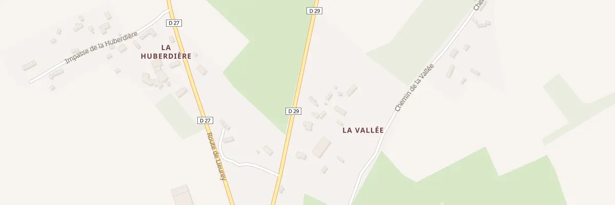 Plan du 72 La Vallée à Giverville