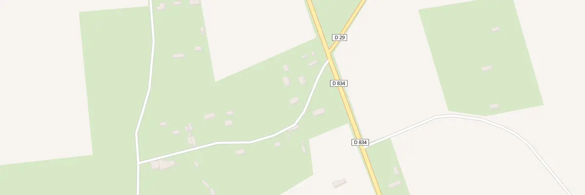 Plan du 1100 La Cahannais à Boissy-Lamberville