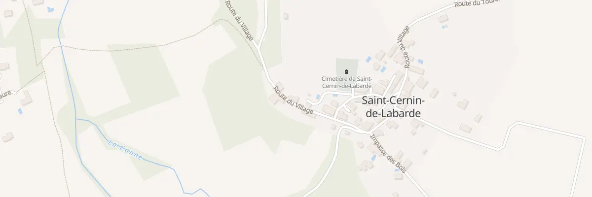Plan du 69 Le Bourg à Saint-Cernin-de-Labarde