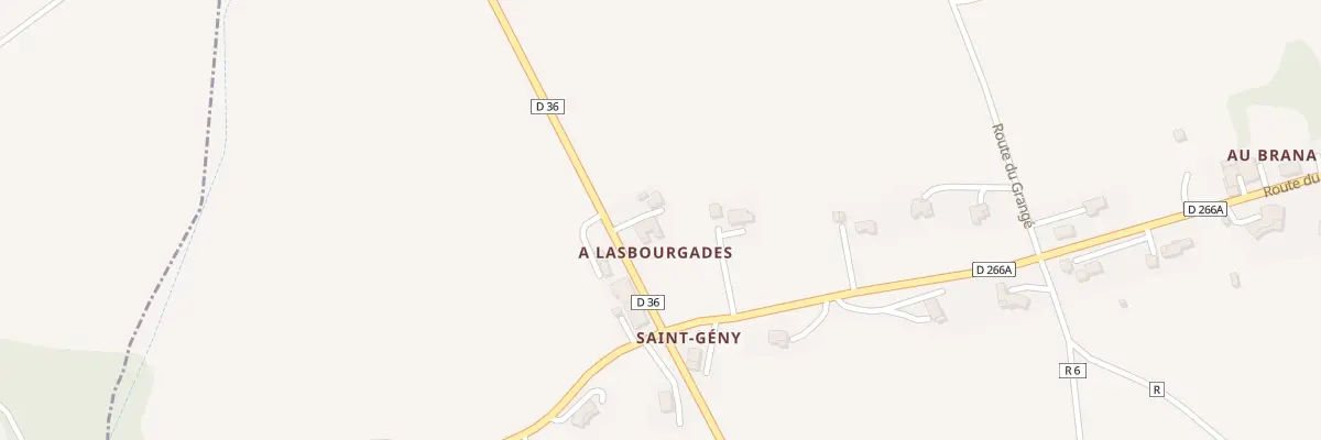 Plan du 5034 A Lasbourgades à Saint-Martin-de-Goyne
