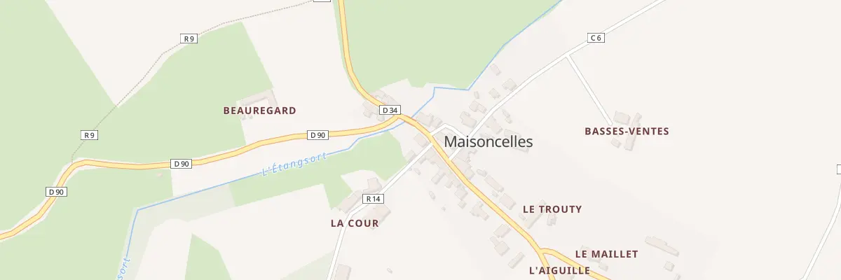 Plan du 5 Rue du Val de Loir à Maisoncelles