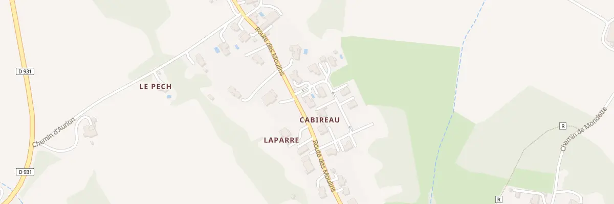 Plan du 11 Lot les Hauts de Cabireau à Aubiac