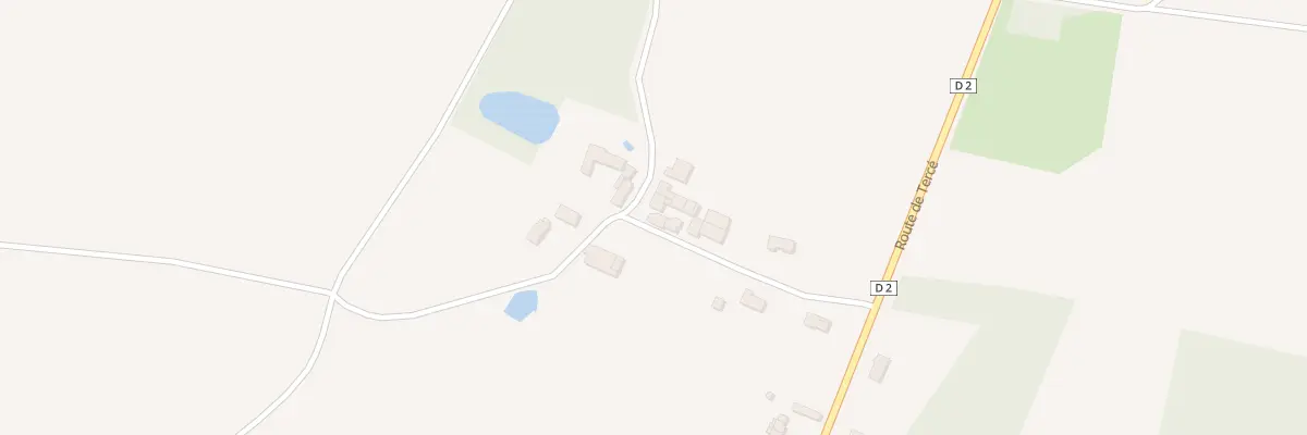 Plan du 4 Che de Siars à Pouillé