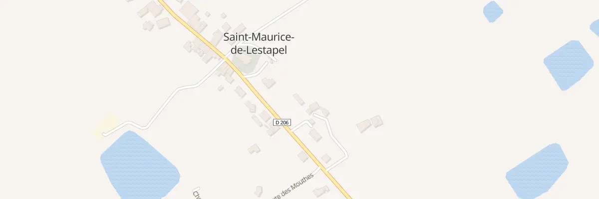 Plan du 46 Galage à Saint-Maurice-de-Lestapel