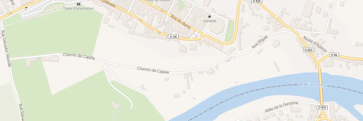Plan du 5B Rue des Pyrénées à Montréjeau