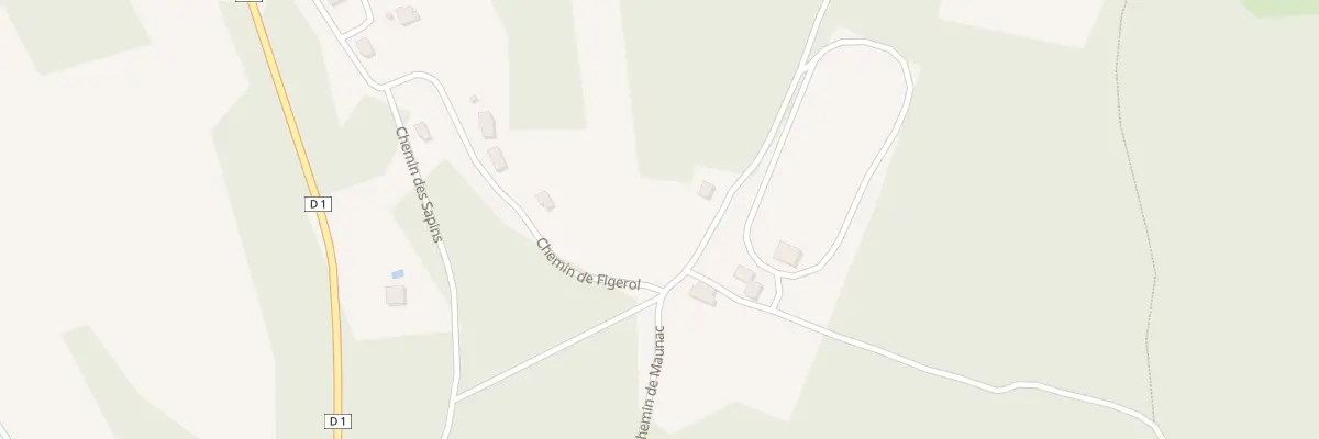 Plan du 498 Che de Maunac à Lisle