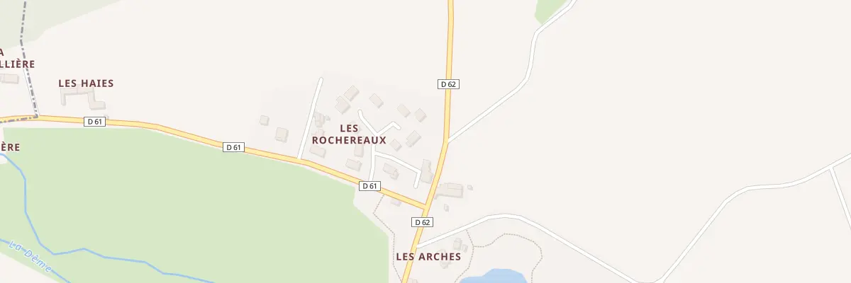 Plan du 4 Les Rochereaux à Beaumont-sur-Dême