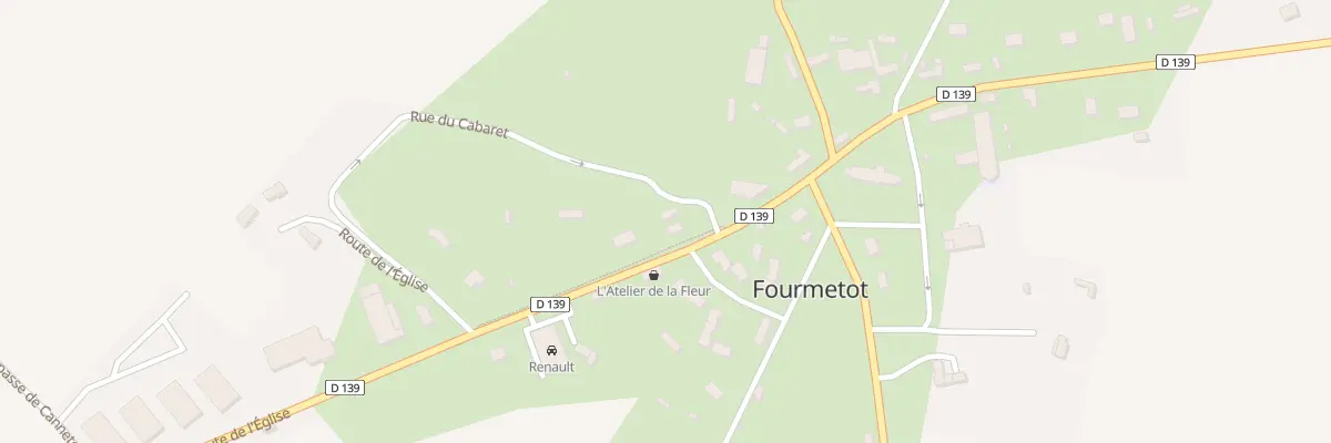 Plan du 20 Rte de L’ Eglise - Fourmetot au Perrey