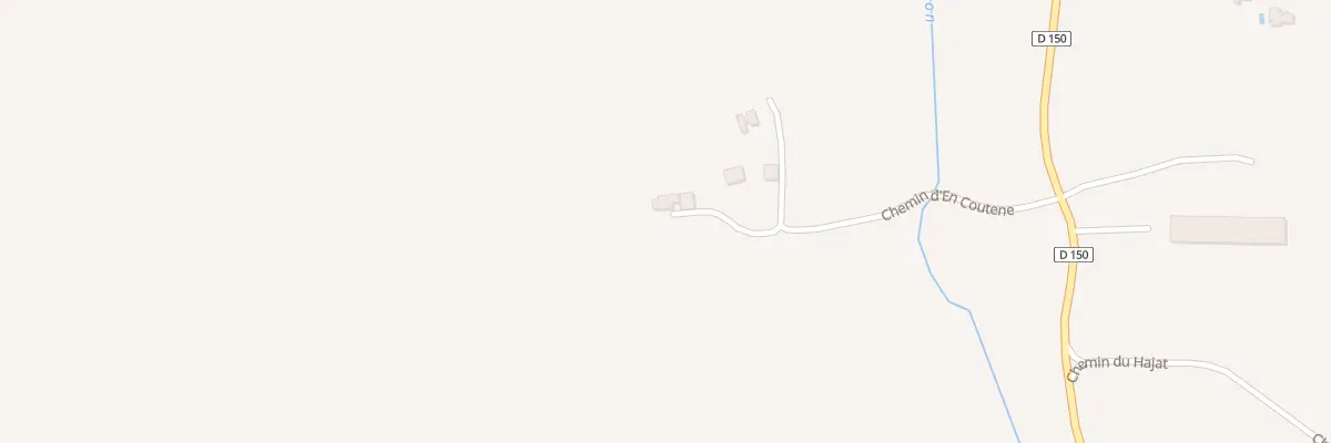 Plan du 5046 Chem d’En Coutene à Lasseube-Propre