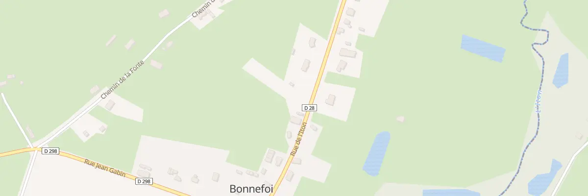 Plan du 14 Rue de l’Iton à Bonnefoi