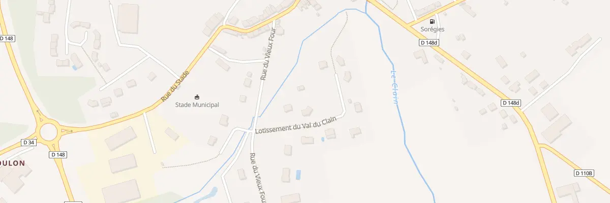 Plan du 6 Lot du Val du Clain à Pressac