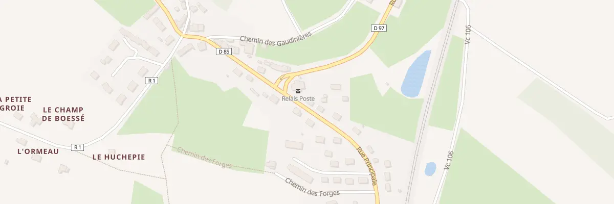 Plan du 63B Rue Principale à Boëssé-le-Sec