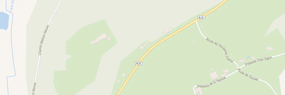 Plan du 955 Rte de l’Auvergnat à Campsegret