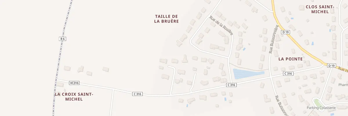 Plan du 24B Rue Saint Michel à Thilouze