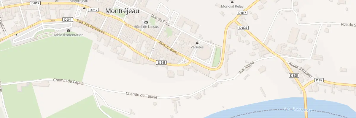 Plan du 4 Rue des Pyrénées à Montréjeau