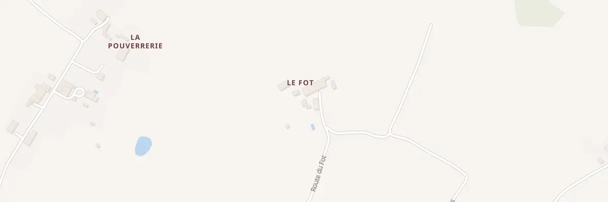 Plan du 5078 Le Fot à Cherves-Châtelars