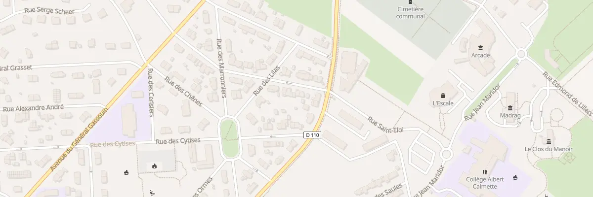 Plan du 32 Rue des Tilleuls à Port-Jérôme-sur-Seine