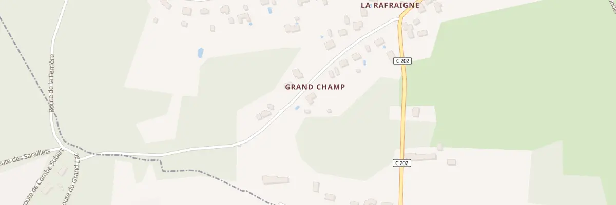 Plan du 102A Grand Champ à Saint-Sauveur