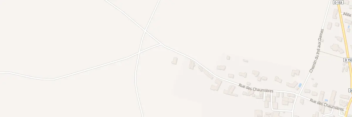 Plan du 23 Rue des Chaumières à Pouillé