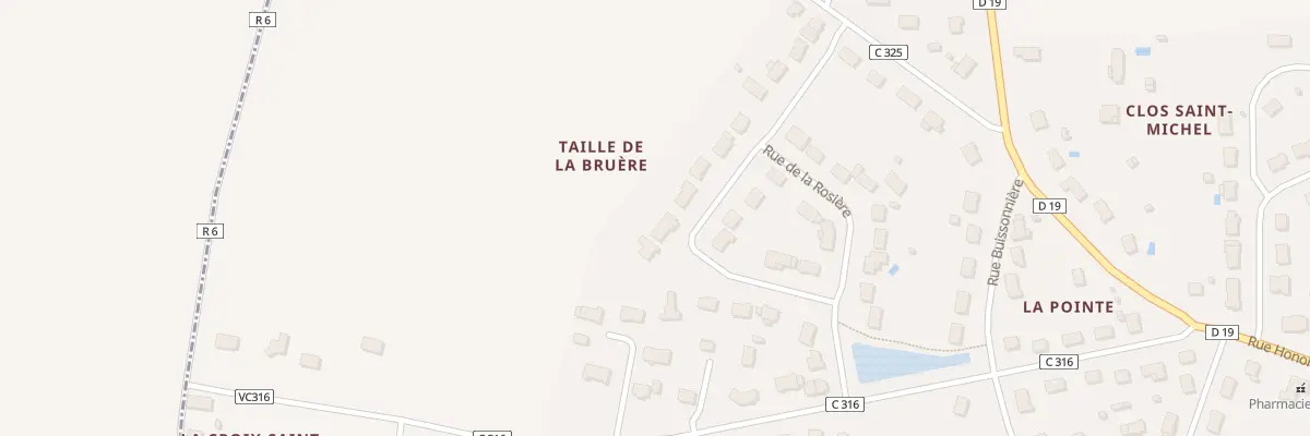 Plan du 11 Rue Saint - Roch à Thilouze