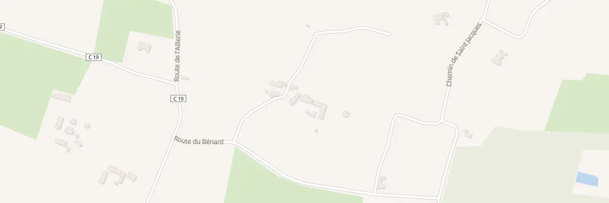 Plan du 5326 Le Benard à Lhomme