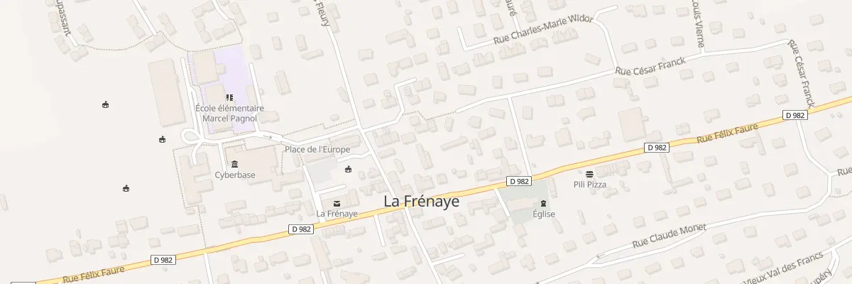 Plan du 5330 Le Village à La Frénaye