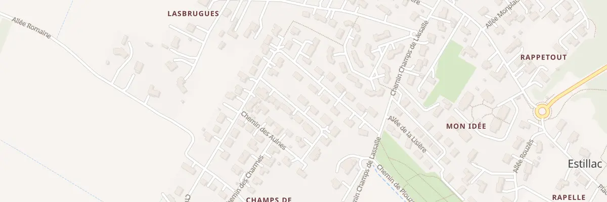 Plan du 17 Che des Érables à Estillac