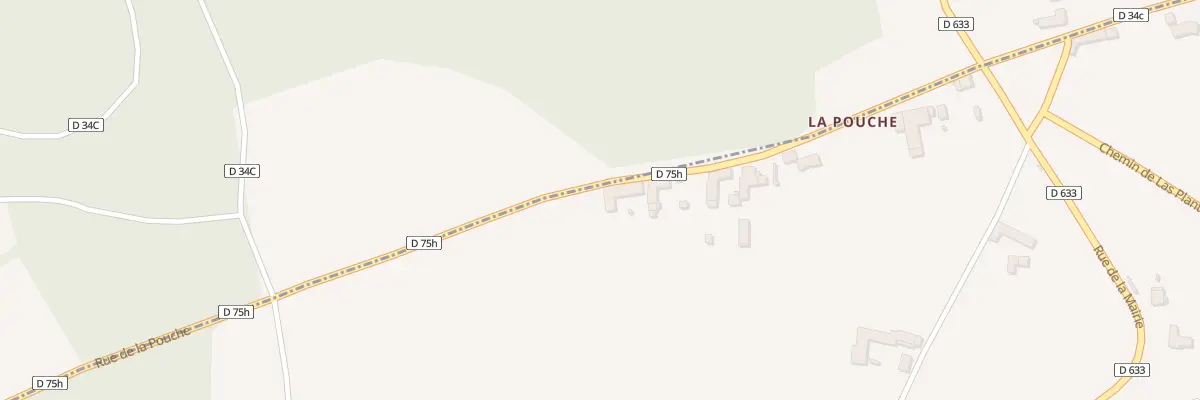 Plan du 14 Rue de la Pouche à Sédeilhac