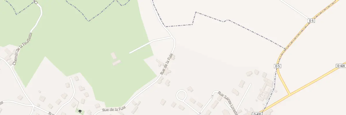 Plan du 36 Rue de la Fuie à Bellême