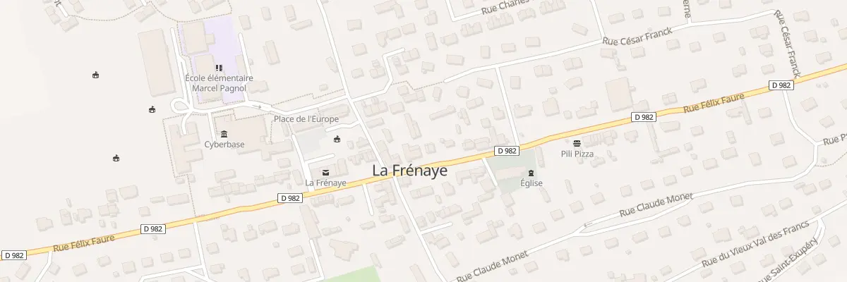 Plan du 55 Rue Félix Faure à La Frénaye
