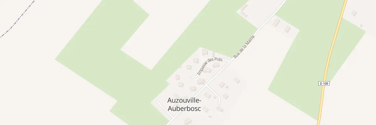 Plan du 7 Imp des Pres - Auzouville Aube à Terres-de-Caux