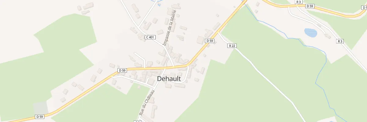 Plan du 1 Rue du Montreteaux à Dehault