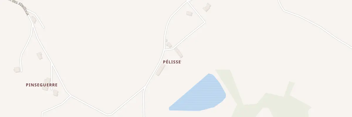 Plan du 1487 Rte du Lac de Pelisse à Douzains