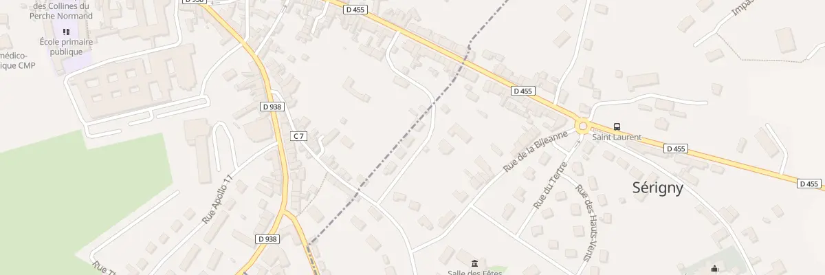 Plan du 5 Rue de Bellevue Serigny à Belforêt-en-Perche