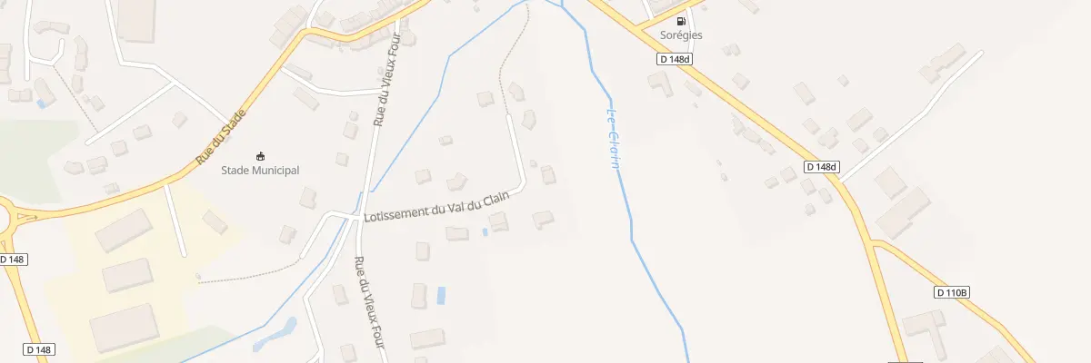 Plan du 5 Lot du Val du Clain à Pressac