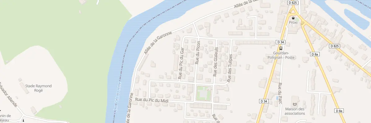 Plan du 5 Rue du Pic du Gar à Gourdan-Polignan