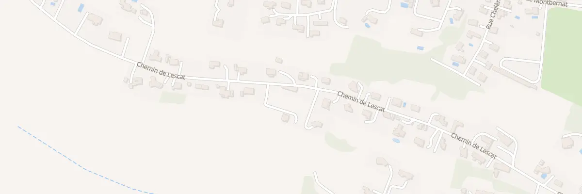 Plan du 61 Che de Lescat à Auch