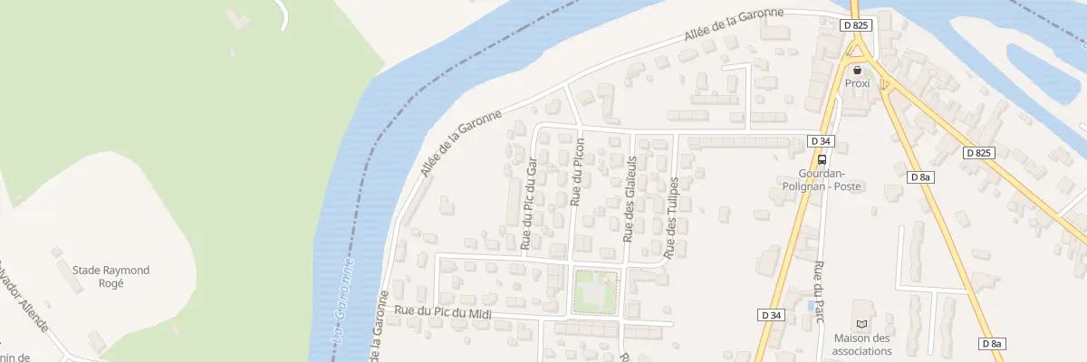 Plan du 3 Rue du Pic du Gar à Gourdan-Polignan