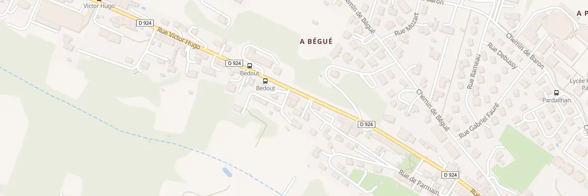 Plan du 161 Rue Victor Hugo à Auch
